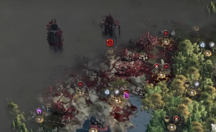 Corrupted Nexus Map